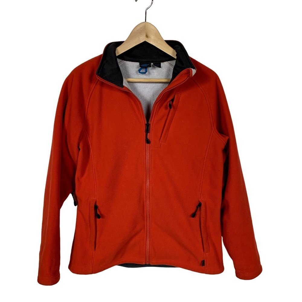 Eastern Mountain Sports Fleece Jacket Womens Large Zip Up Soft Lining